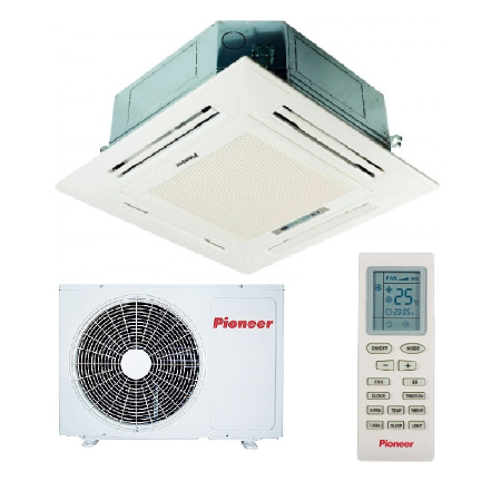 Кассетный кондиционер Pioneer KFC48GW/KON48GW/TC04 Nord-30