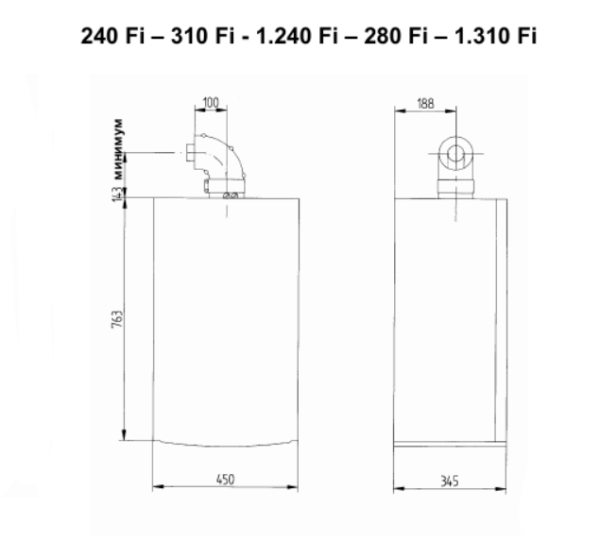 Настенный газовый котел Baxi LUNA 3 Comfort 1.240 Fi