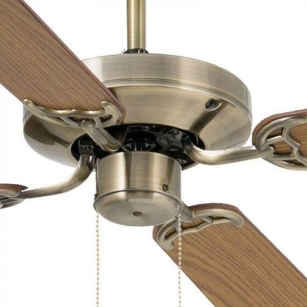 Вентилятор без подсветки Faro Yakarta Old Gold (33711)