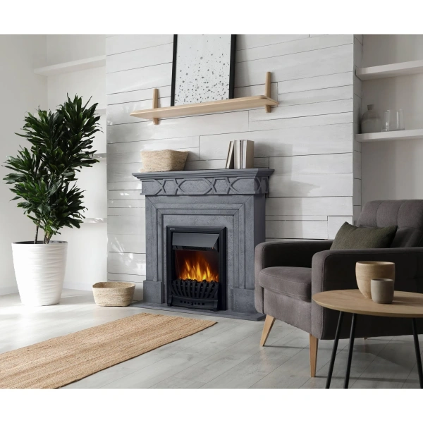 Классический портал для камина Firelight Antico Classic серый