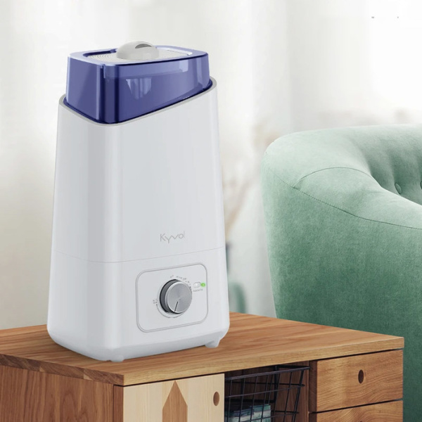 Умный Wi-Fi увлажнитель воздуха Kyvol EA200 Бело-голубой с диммером управления