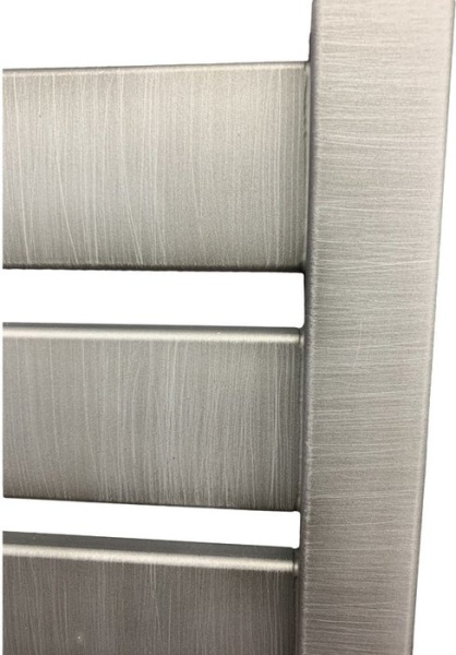 Водяной полотенцесушитель Ника ЛМ-6 100/50 Matt Antique Silver с вентилями