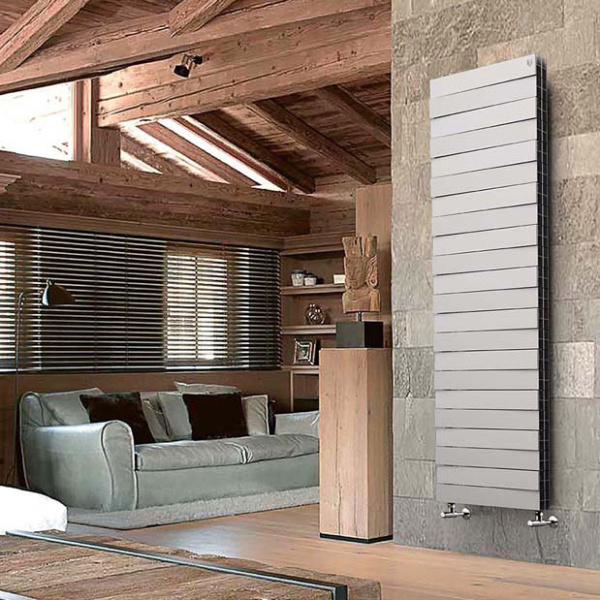 Биметаллический радиатор Royal Thermo Piano Forte Tower/Silver Satin 22 секций