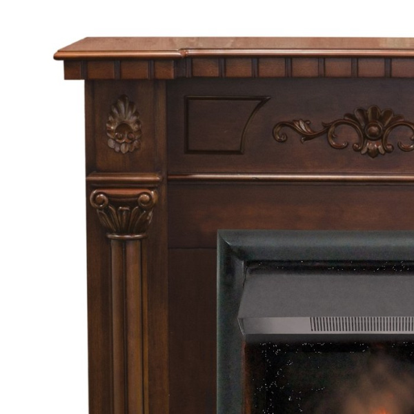 Электрокамин с классическим очагом 3D Real-Flame Dacota STD/EUG AO с очагом 3D Oregan