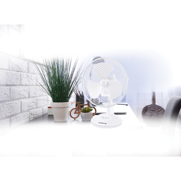 Лопастной вентилятор Polaris PDF 1023G белый