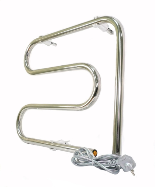 Электрический полотенцесушитель Тера F-образный электрический ПСН-04-04 720х600