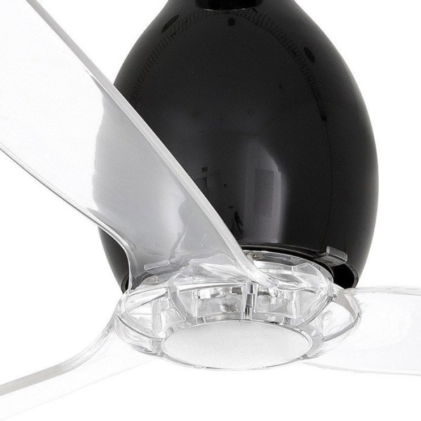 Вентилятор без подсветки Faro Mini Eterfan Shiny Black (32026)