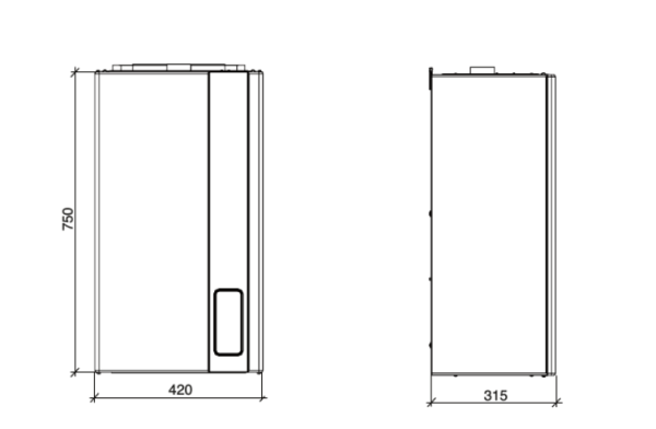 Настенный газовый котел Fondital ITACA CTFS 24