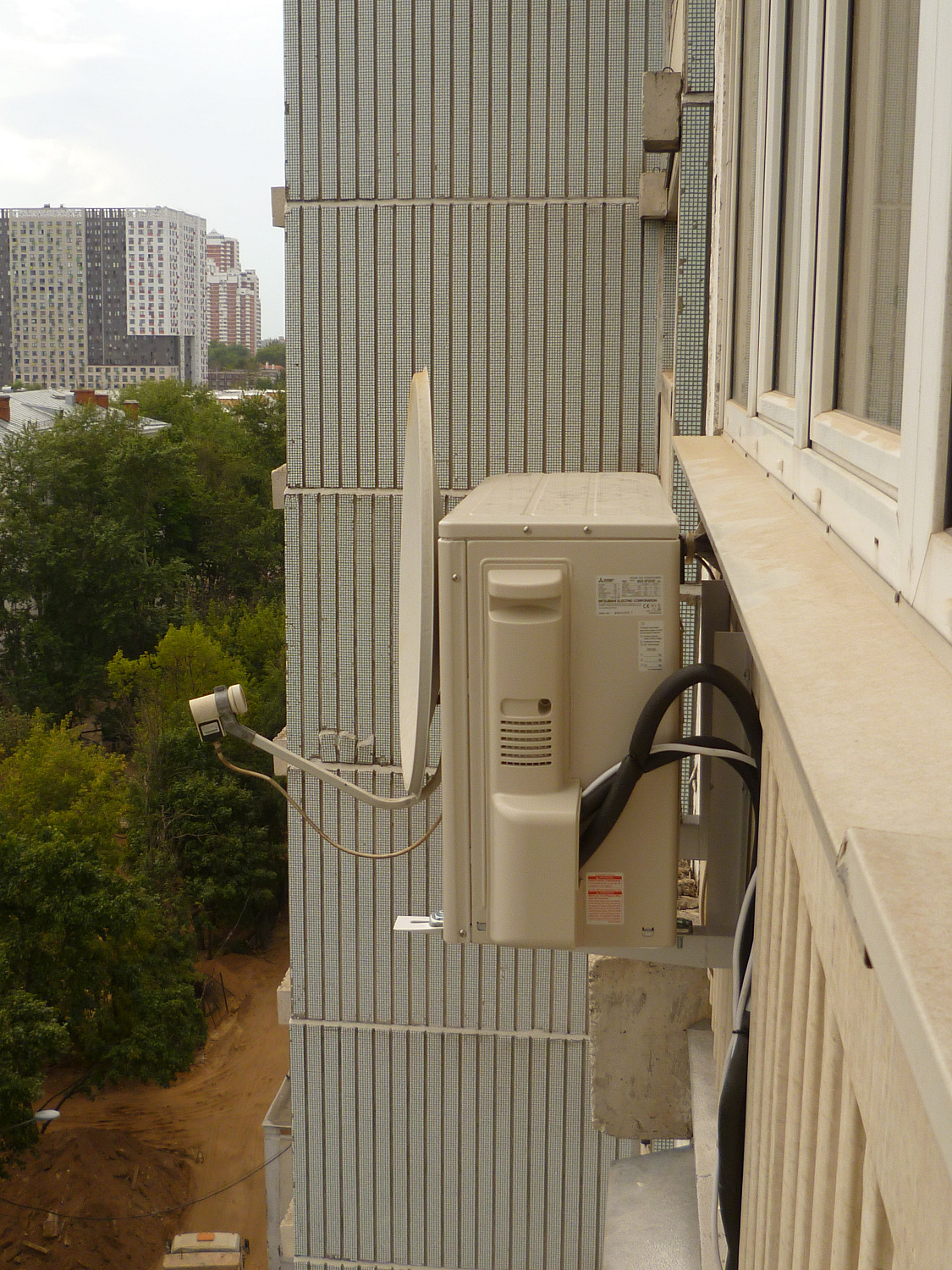 Установка кондиционеров в квартире