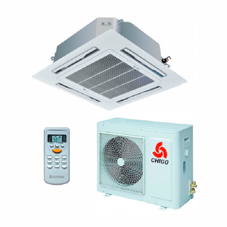 Кассетный кондиционер Chigo CCA-48HR1 / COU-48HSR1