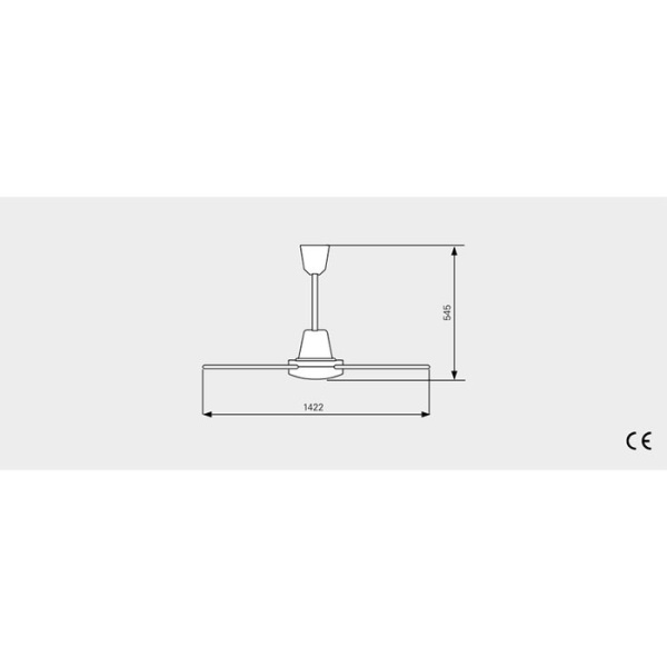 Вентилятор без подсветки Frico ICF55
