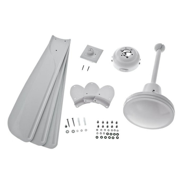 Вентилятор без подсветки Westinghouse Urban Gale White