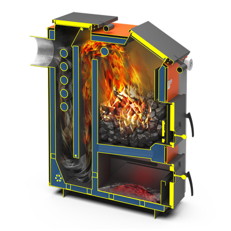 Твердотопливный котел Теплодар КУППЕР ЭКСПЕРТ-45