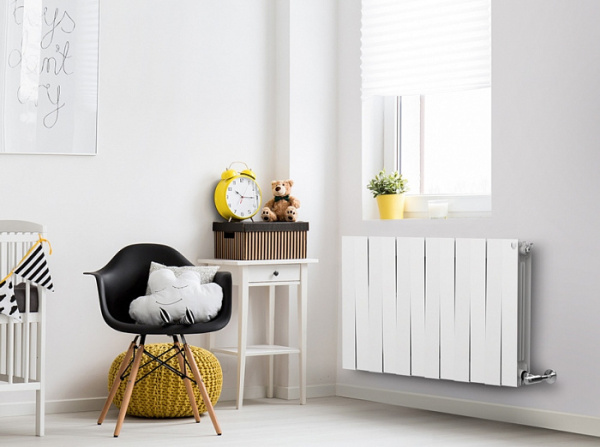 Биметаллический радиатор Royal Thermo Pianoforte 500 VD 12 секц. Bianco Traffico