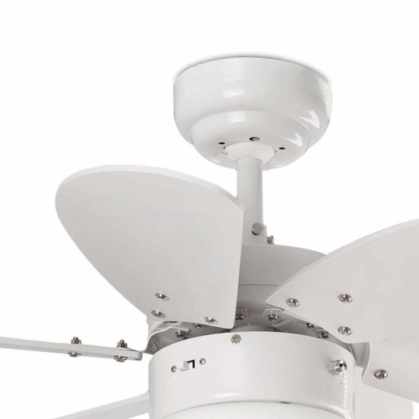 Вентилятор с подсветкой Faro PALAO BLANCO (33180)