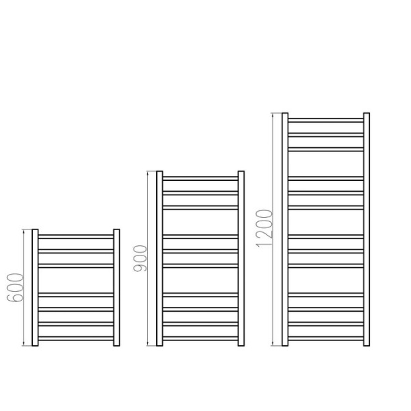 Электрический полотенцесушитель Grota Estro 630x1800 El