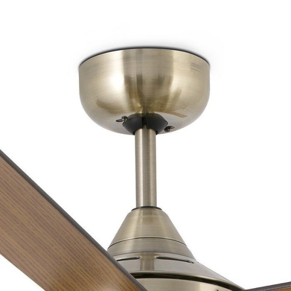 Вентилятор с подсветкой Faro Mini Icaria Old Gold (33695)