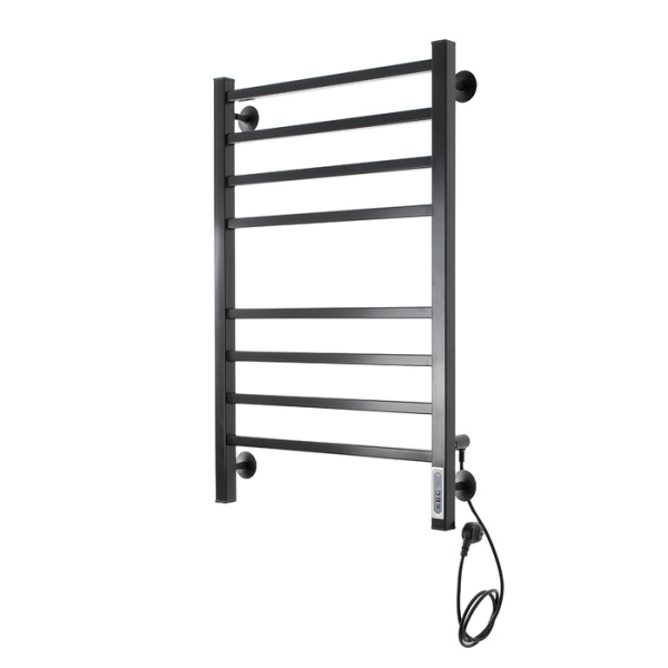 Электрический полотенцесушитель Domoterm DMT Квадро П8 500x800 ЧРН EK R