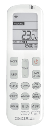 Настенный кондиционер (сплит-система) High Life ACHL-09PC-CHDV03S