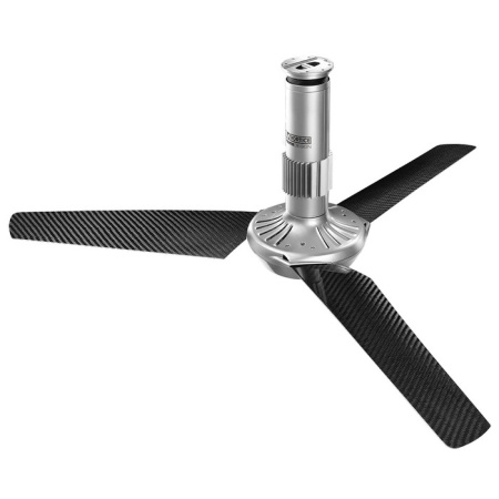 Вентилятор с подсветкой Vortice Nordik Air Design 140-17 Titanium Carbon