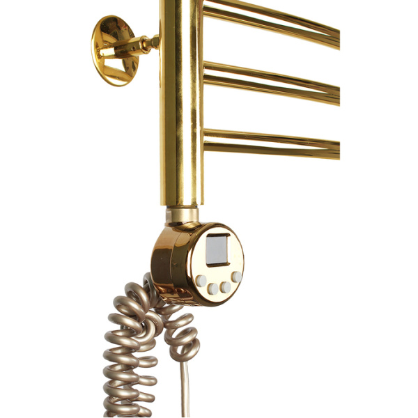 Электрический полотенцесушитель Domoterm Калипсо П10 500x800 EL золото