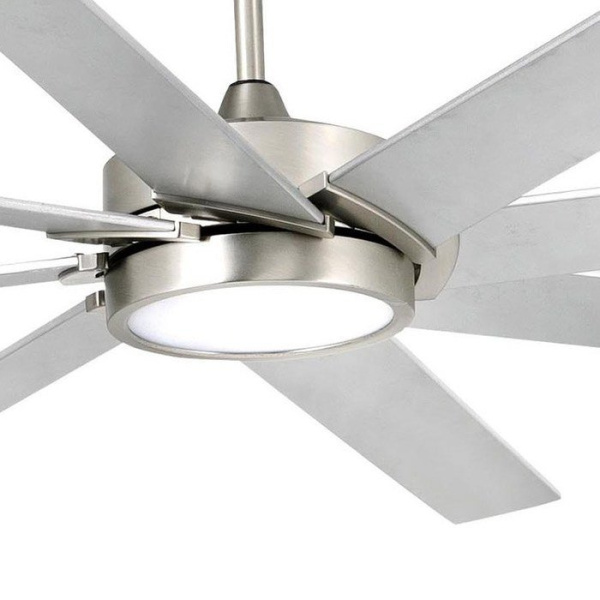 Вентилятор с подсветкой Faro Century Niquel (33554)