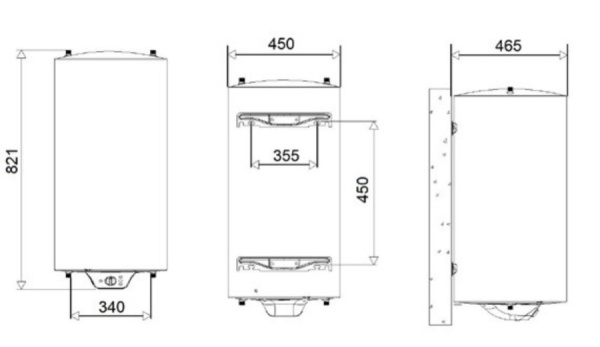 Электрический накопительный водонагреватель Nofer H075