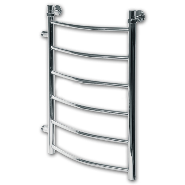 Водяной полотенцесушитель Ника ЛД/БП (Лесенка Дуга/Боковое Подключение) стандарт 60х30 - 32см