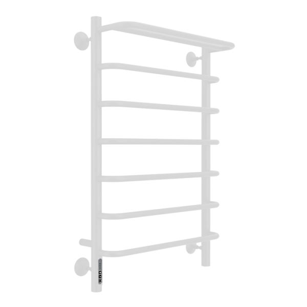 Электрический полотенцесушитель Larusso Стандарт с полкой КС П7 500х800 9003 EL