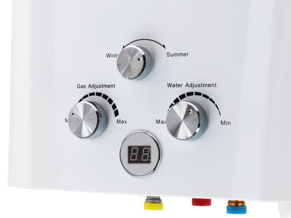 Газовый проточный водонагреватель Edisson F 20 D (silver)