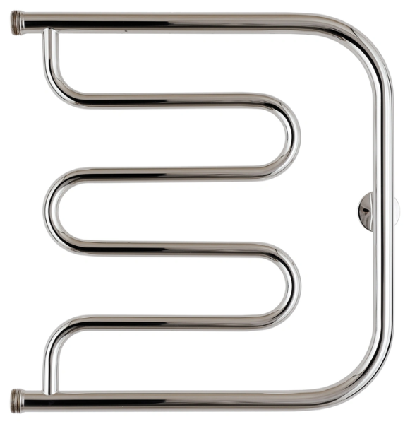 Водяной полотенцесушитель СТИЛЬЕ ПС ТАНДЕМ 500х500 резьба-сгон 1