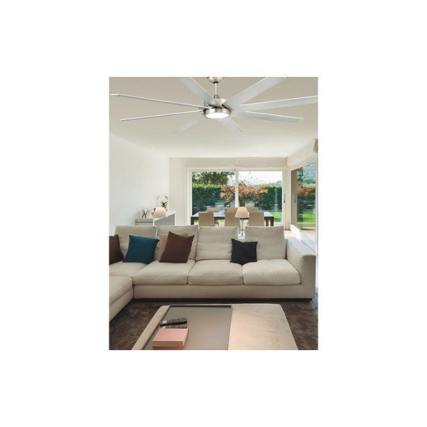 Вентилятор с подсветкой Faro Century Niquel (33554)