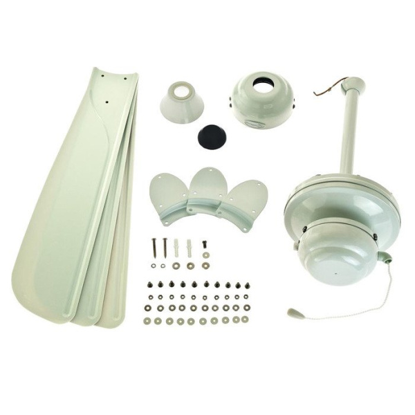 Вентилятор без подсветки Westinghouse Mountain Gale White