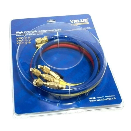 Комплект шлангов Value VRP-С-RYB R-410A 150 см свентилями
