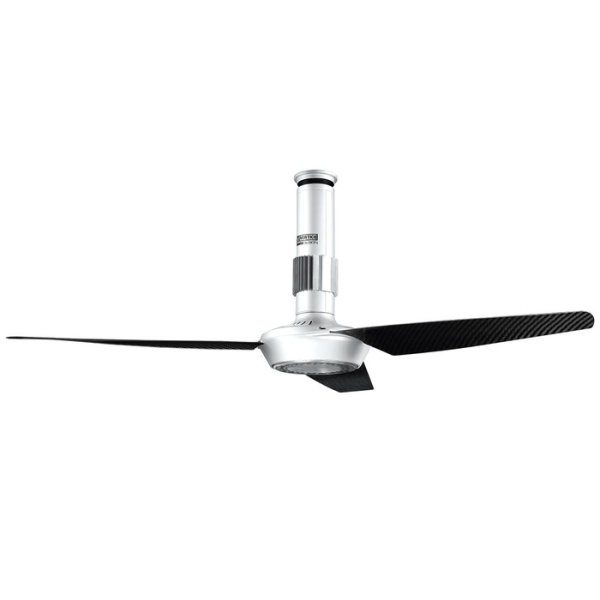 Вентилятор с подсветкой Vortice Nordik Air Design 160-29 White Carbon