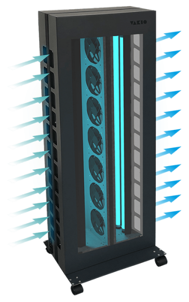 Закрытый рециркулятор  Vakio REFLASH MAXI