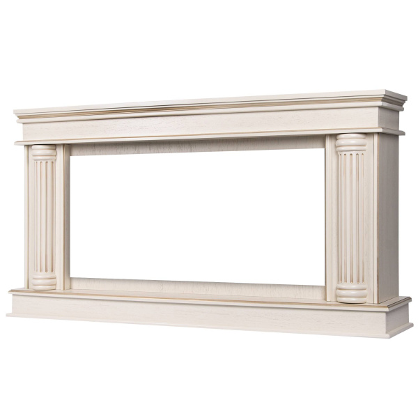 Линейный портал Firelight Olympia 42/40/36, слоновая кость с золотой патиной