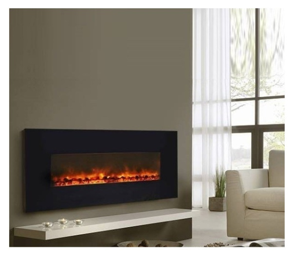 Линейный электрокамин Glenrich Genius 100 (цвет-Черный)