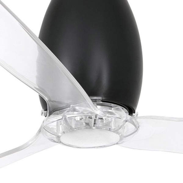 Вентилятор без подсветки Faro Eterfan Shiny Black (32002)