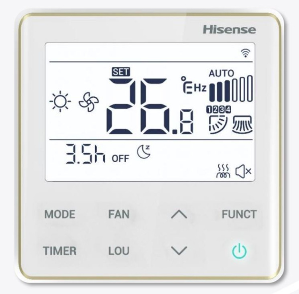 Канальный кондиционер Hisense AUD-48UX4REH8/AUW-48U6RN8 WI-FI
