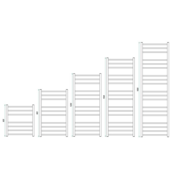Электрический полотенцесушитель Grota EcoClassic 630х600 El