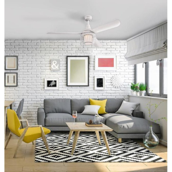 Вентилятор с подсветкой Westinghouse Graham White