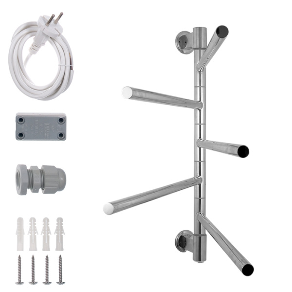 Электрический полотенцесушитель Energy I chrome G5 RAL 9003 белый матовый