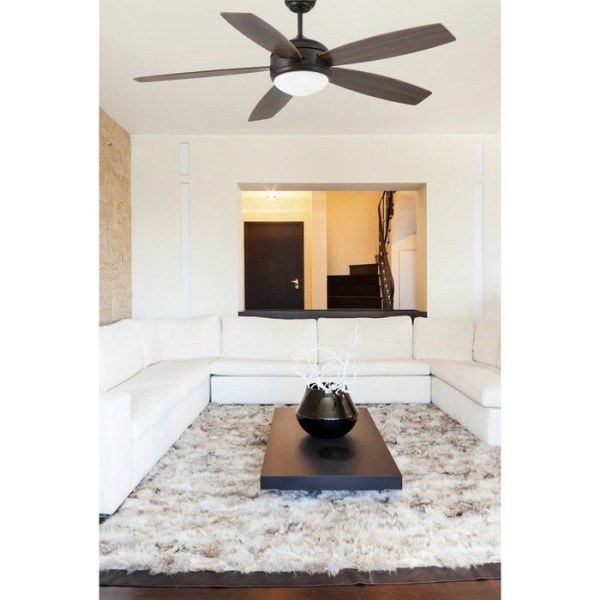 Вентилятор с подсветкой Faro Vanu Marron L (33314)