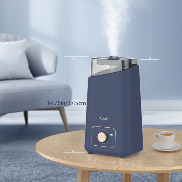 Умный Wi-Fi увлажнитель воздуха Kyvol EA200 Сине-золотой с диммером управления