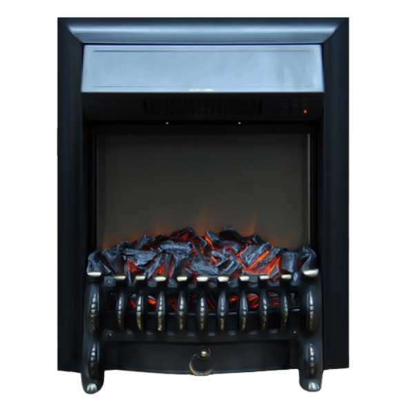 Электрокамин с классическим очагом 2D Glenrich Лотос (Fobos BL,BR) Слоновая кость