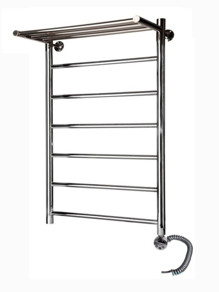 Электрический полотенцесушитель Тера КЛАССИКА с полкой ПСЭ-29-10 500х1000
