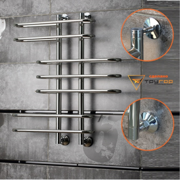 Водяной полотенцесушитель Тругор Грация НП 60х60 (ЛЦ7)