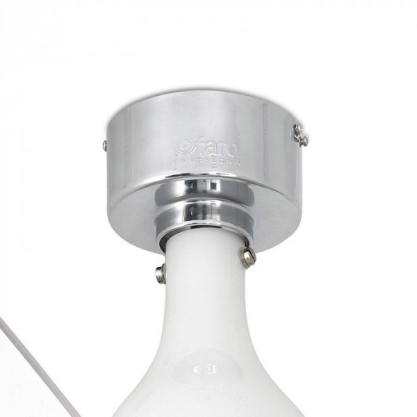 Вентилятор с подсветкой Faro Mini Eterfan Matt White 1L (32025-9)