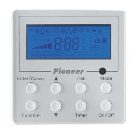 Напольно-потолочный  кондиционер Pioneer KFF24GW/KON24GW Nord-30